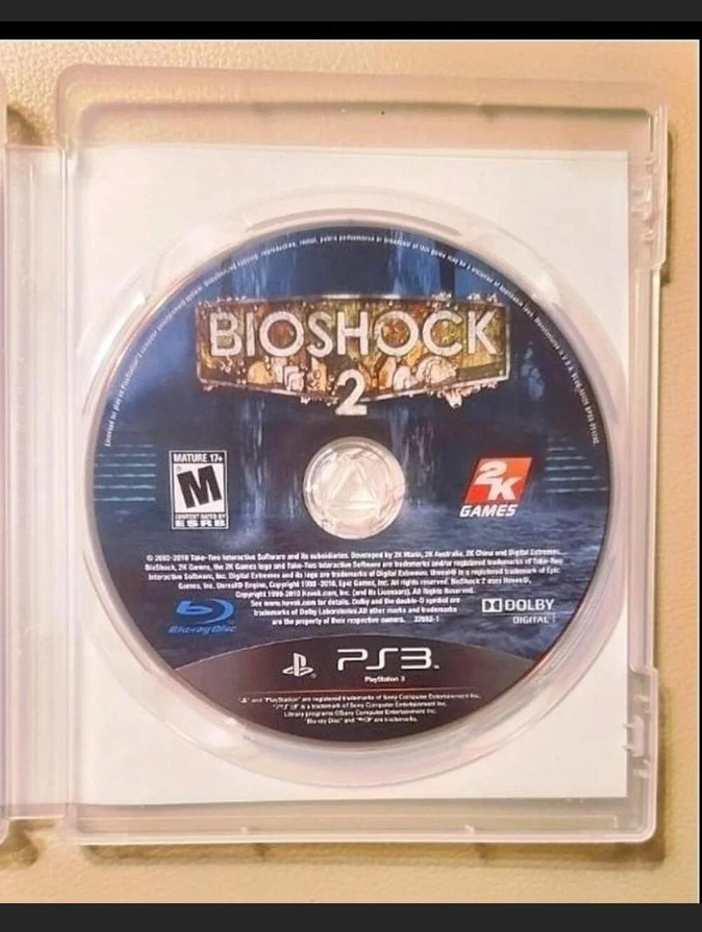 Bioshock 2 PS3 Bioshock 2 Play Station 3 Game PS3 Game Bioshock Game Series